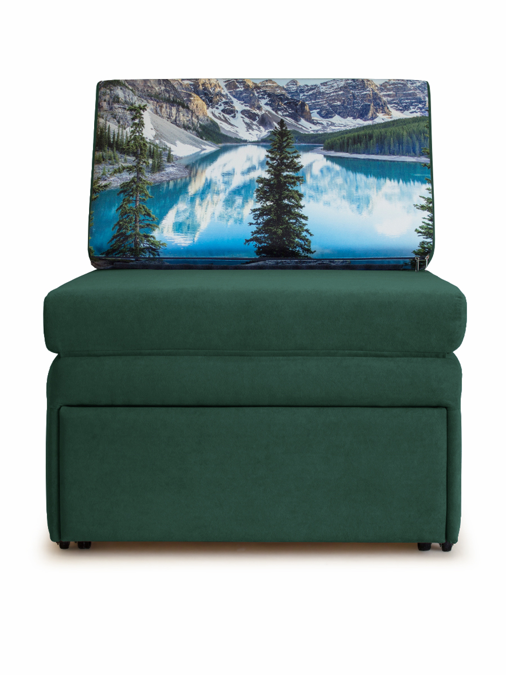 Кресло-кровать "Миник" 70 см, купон Пейзаж