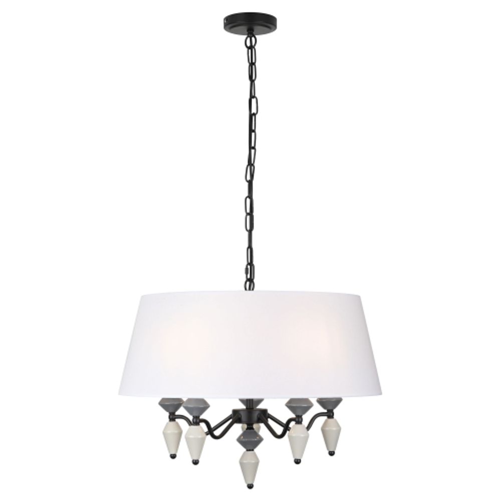 Люстра Rivoli Alisia 2096-310 5 х Е14 40 Вт классика | Классика