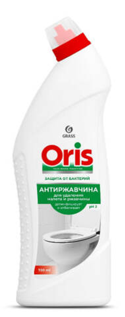 Чистящее средство АНТИРЖАВЧИНА ORIS для санузлов, 750 мл