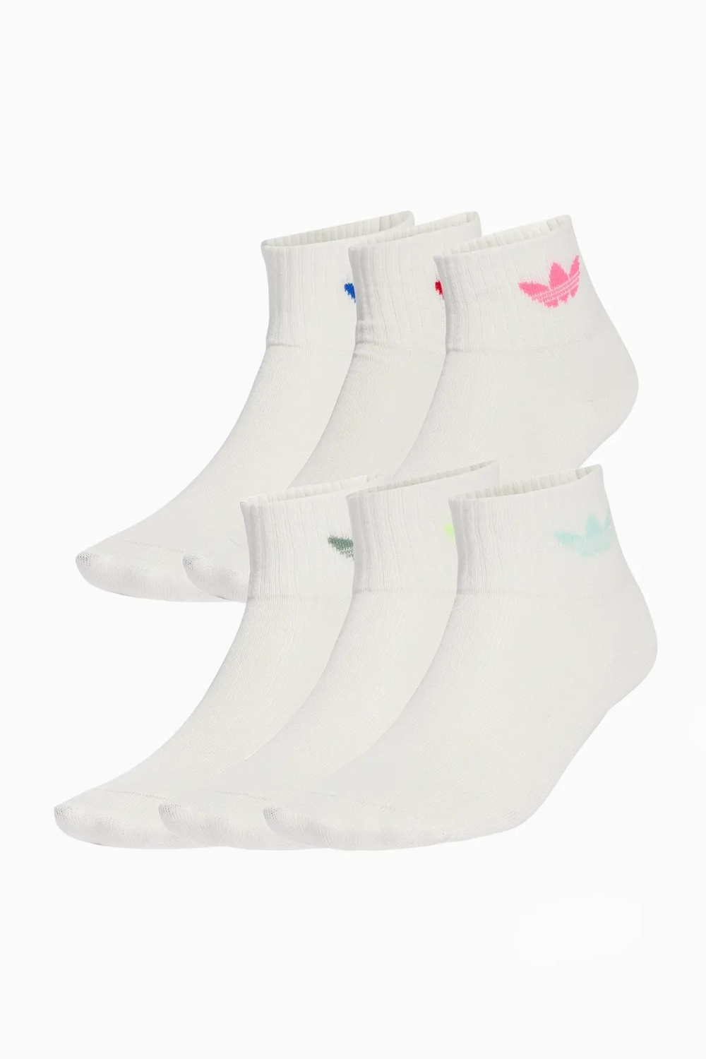 Носки adidas Trefoil 6 Pairs - белый