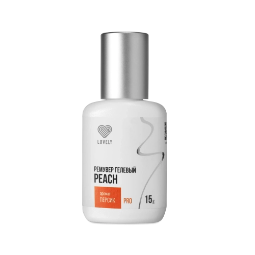 Ремувер гелевый ПЕРСИК Lovely, 15 гр