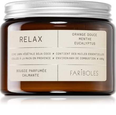 FARIBOLES Green Relax - ароматическая свеча /   400  g  / GTIN 3760059467090
