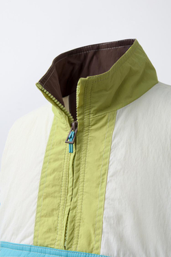 ZARA ДОЖДЕВИК-КЕНГУРУ КОЛОРБЛОК, СИНИЙ