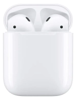 Беспроводные наушники Apple AirPods 2 с зарядным футляром