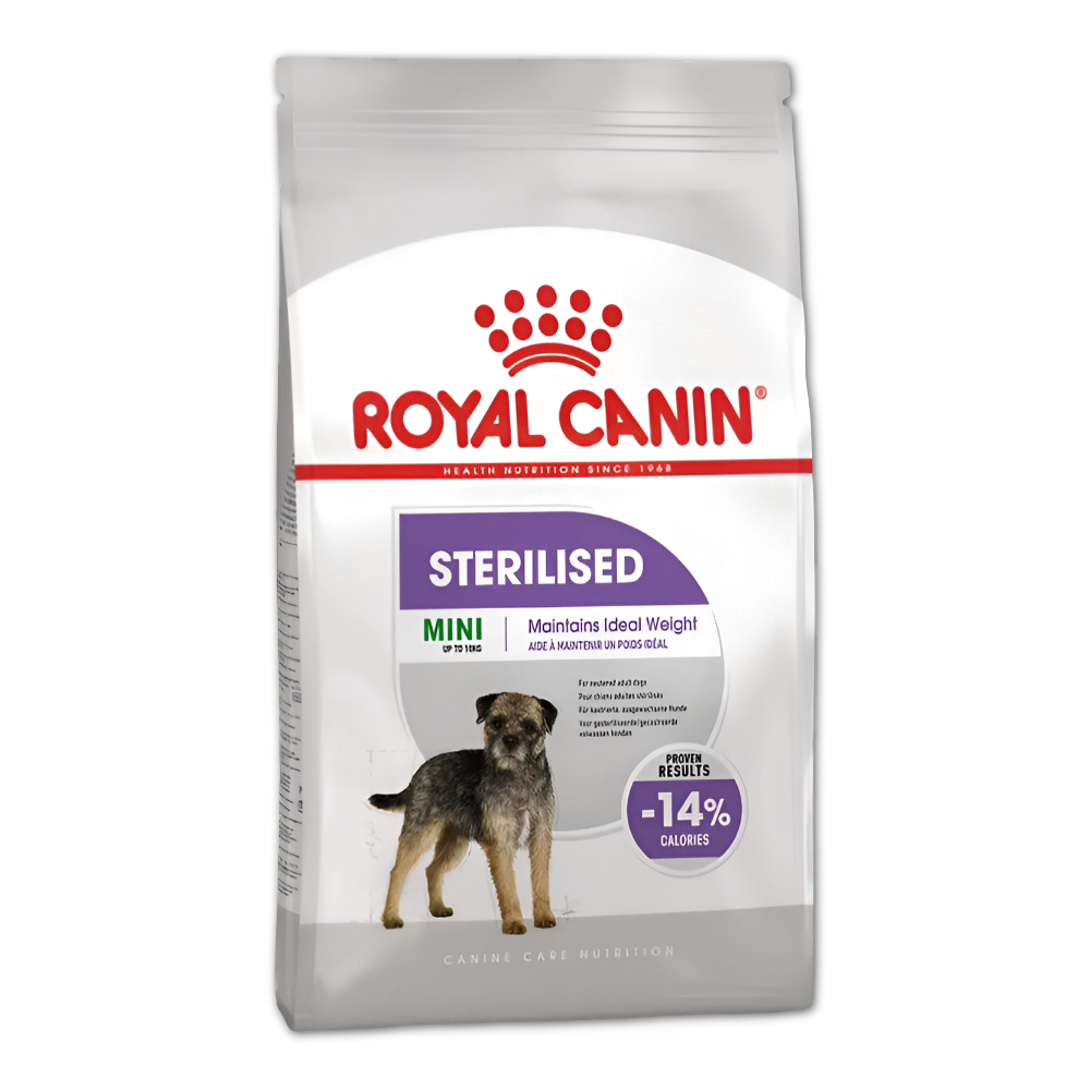 Royal Canin корм сухой для взрослых собак мелких пород стерилизованные