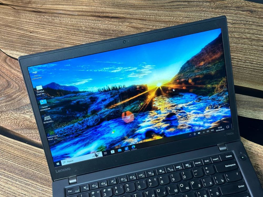 14" Ноутбук Lenovo ThinkPad T460s (1920x1080, Intel Core i5-6300U, RAM 8ГБ, SSD 256ГБ, Intel HD Graphics 520, Win 10 Pro)