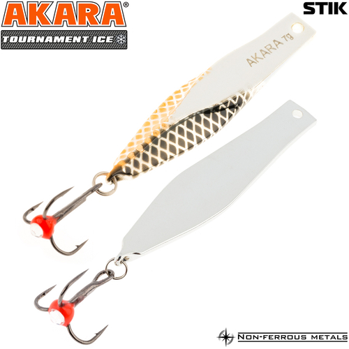 Блесна зимняя Akara Tournament Ice Stik 50 7 гр. 21 Sil