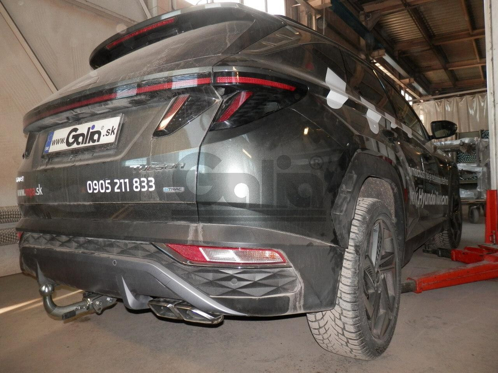 Фаркоп оцинкованный Galia H109A для HYUNDAI Tucson 2020-(паспорт и сертификат в комплекте)(без электрики)