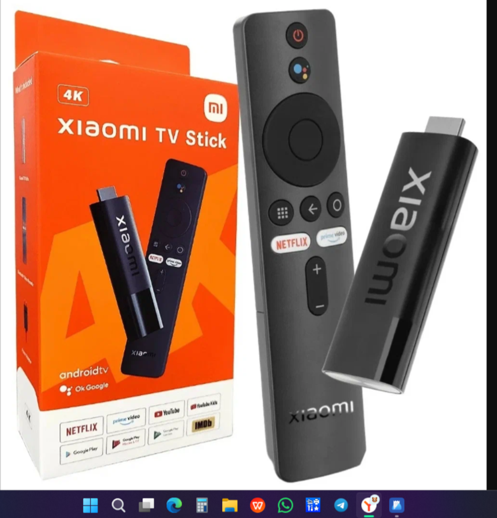 TV-приставка Xiaomi TV STICK 4K (MDZ-27-EU) EU