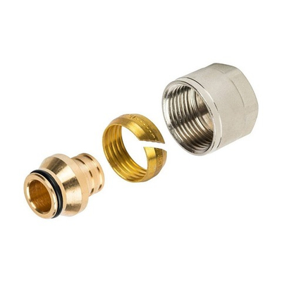 Соединение резьбозажимное STOUT - 20x2.0 x 3/4" (для трубы 20x2.0)