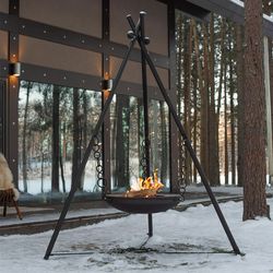 Костровая чаша X-серия Чугун D 80