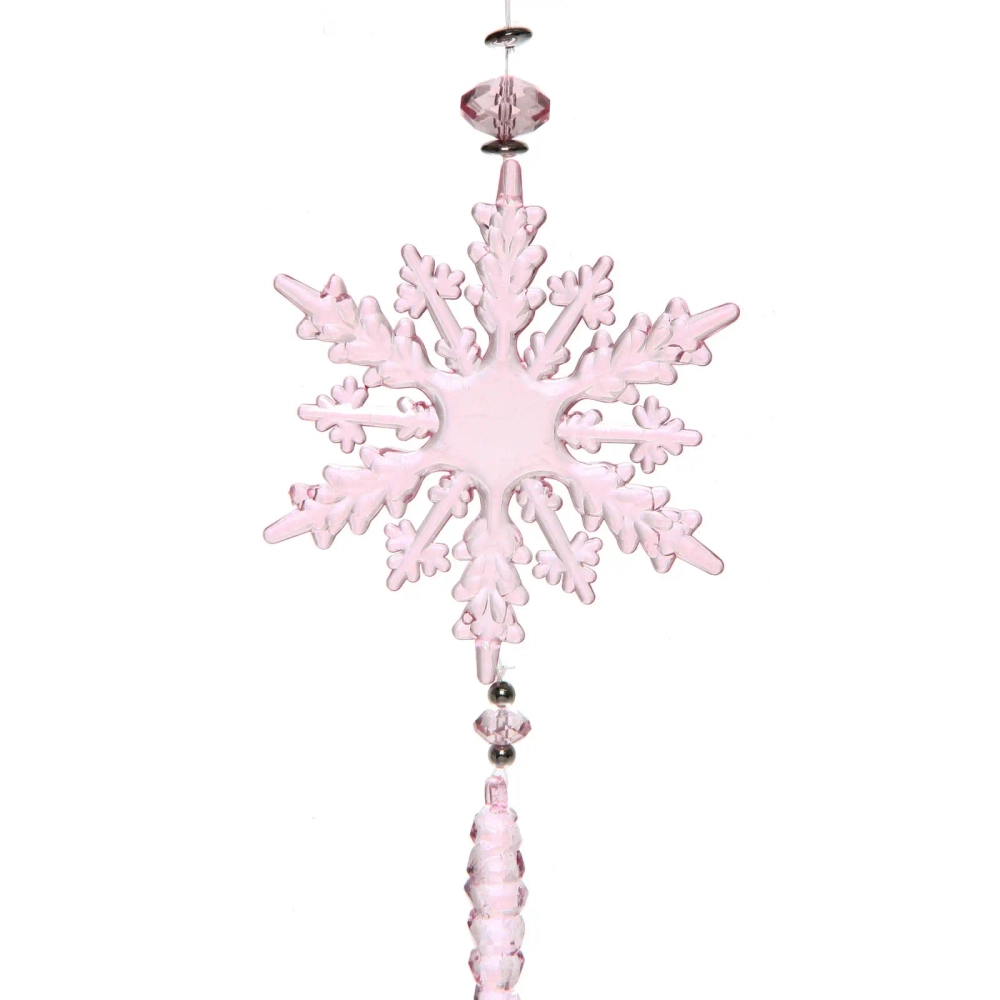 Подвеска «Снежная принцесса» 30 см, Розовый