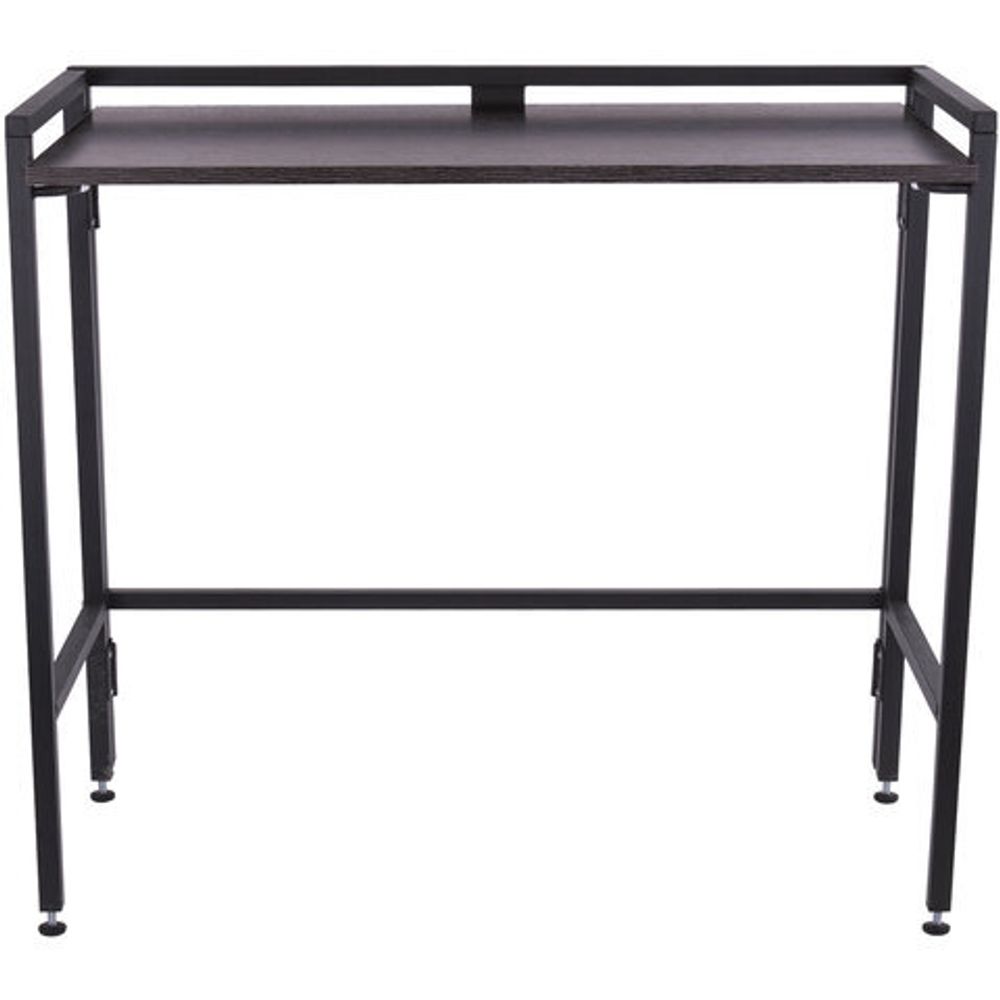 Стол BRABIX "Smart CD-010", 1000х505х795 мм, ЛОФТ, складной, металл/ЛДСП ясень, каркас черный, 641877