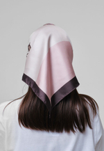 Шелковый платок KERUEN PINK/BLUE 70х70