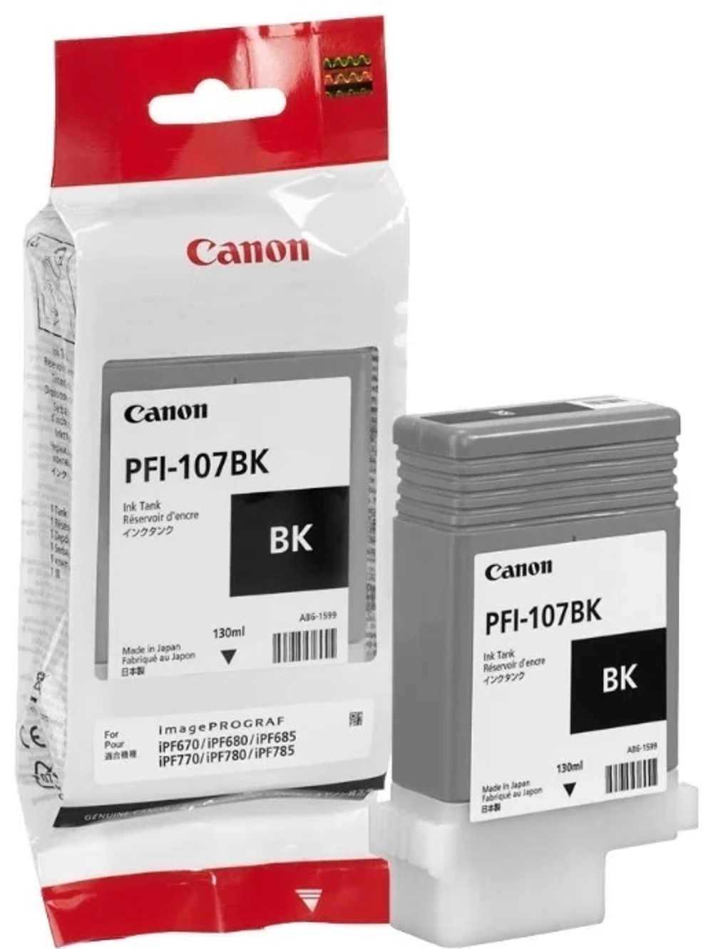 Картриджи Canon PFI-107BK черный