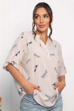 Блуза Флоретта (бежевая) Б13974-20М LT Collection