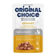 Original Сhoice VET Urinary консервы для взрослых кошек профилактика МКБ 85 гр