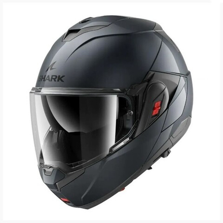 Шлем модуляр Shark OXO BLANK Gun Metal, M