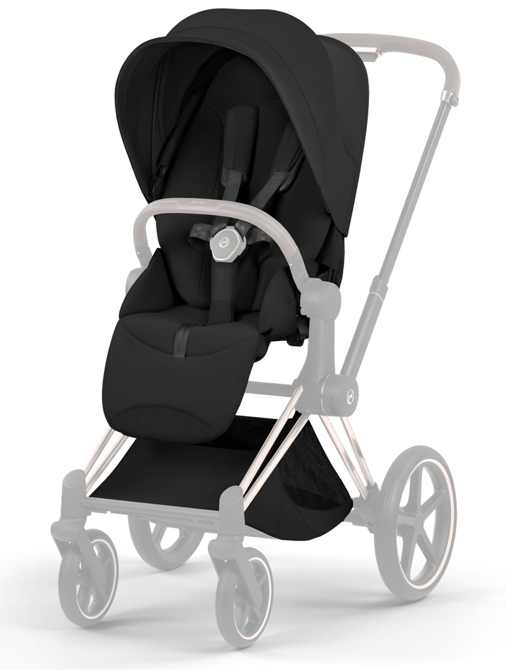 Коляска Cybex Priam V Rosegold Style Collection 2 в 1 Sepia Black