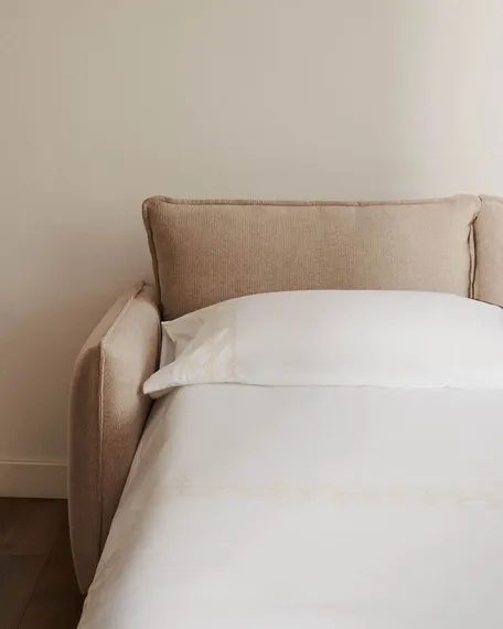 Двухместный диван-кровать Carlota, бежевый