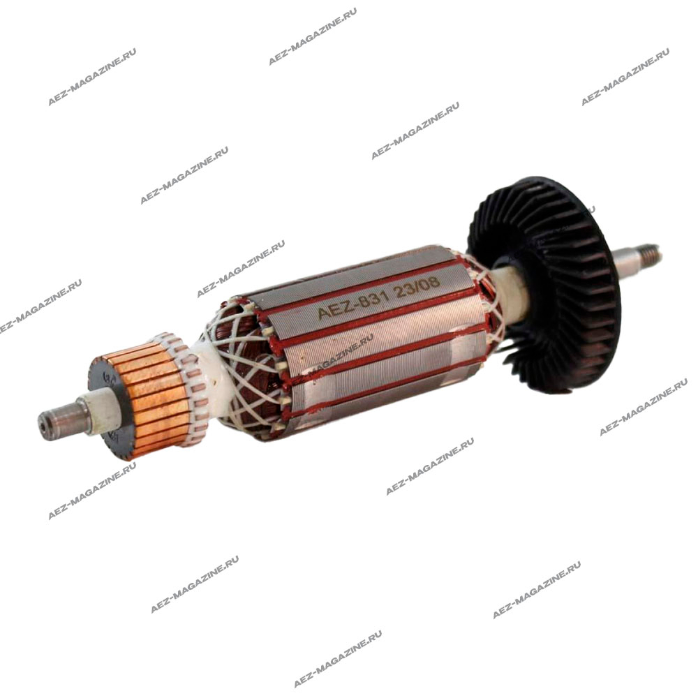 Якорь подходит для BOSCH УШМ GWS 14-125, GWS 1400 серия Ultra pro (аналог 1604010650)