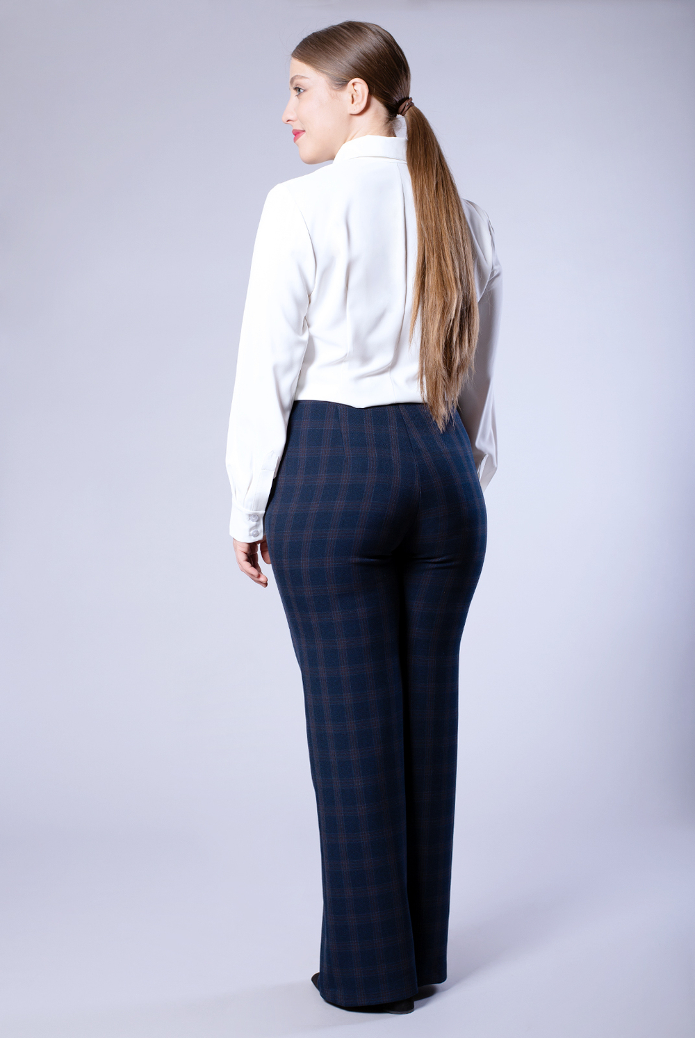 Брюки женские 02, клетка #321К0202