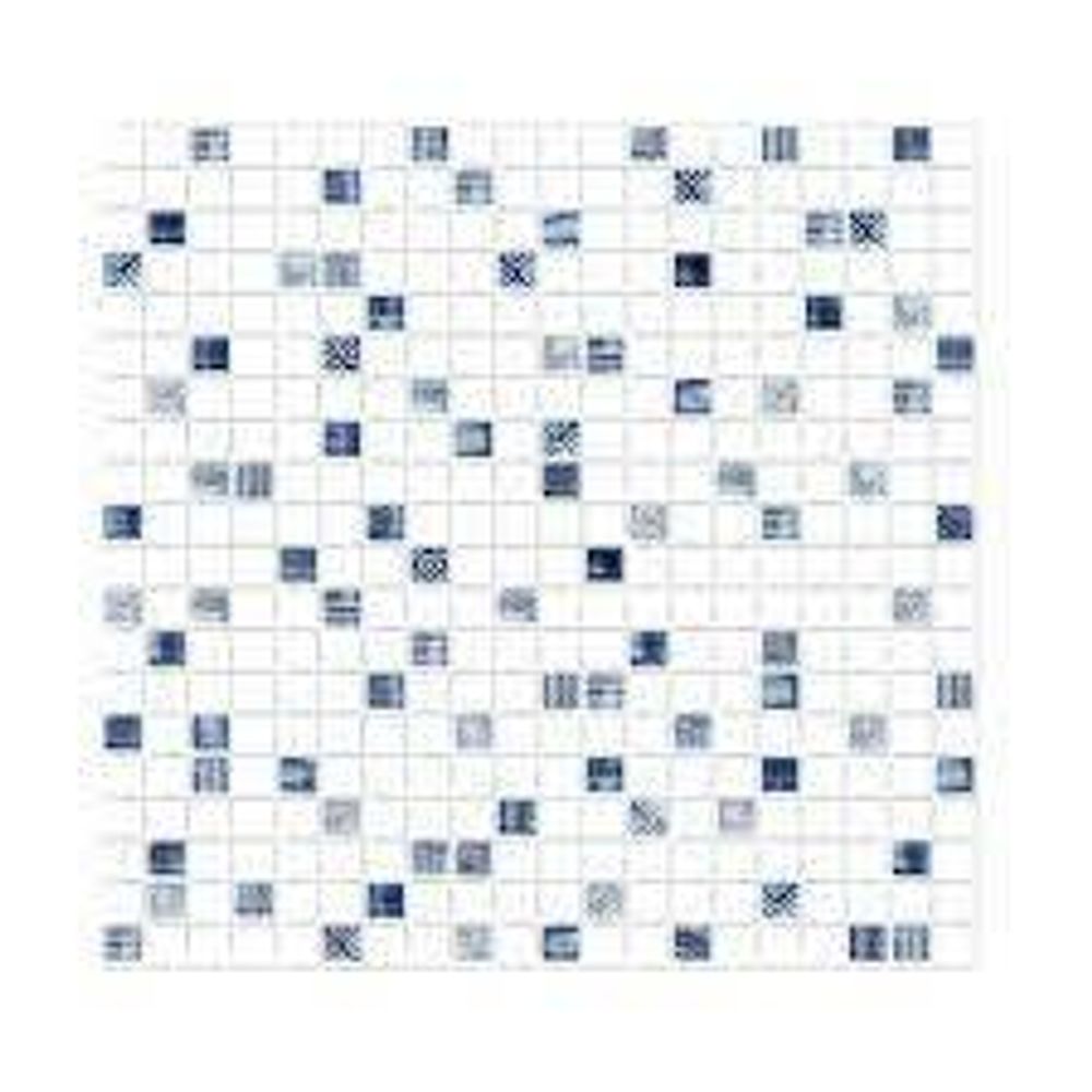 ПВХ панель самокл. 474х474мм. Мозаика Северное сияние