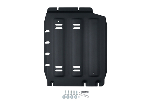 Защита КПП АвтоБроня для Tank 300 АКПП 4WD 2023-н.в., штампованная, сталь 1.5 мм, с крепежом, 111.04803.1