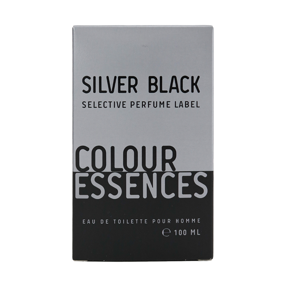 Вода туалетная Colour Essences Silver Black (Колор Эссенсес Сильвер Блэк) - 100ml for men