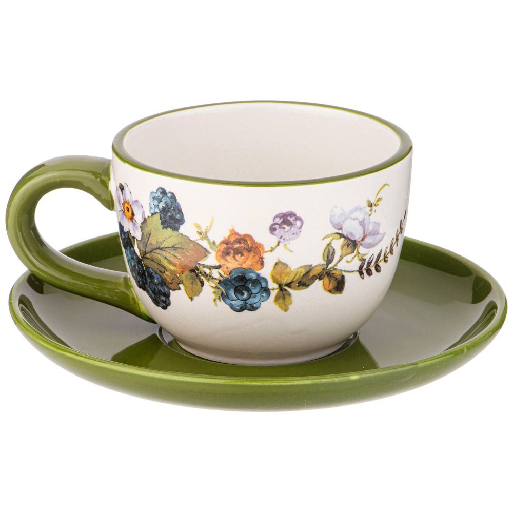 ЧАЙНАЯ ПАРА AGNESS "УРОЖАЙ" 15*7 СМ 220 МЛ (КОР=36НАБ.)