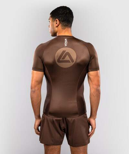 Рашгард Roger Gracie Academy by Venum Dark Brown S/S