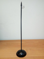 Подставка настольная под вымпел (черная)