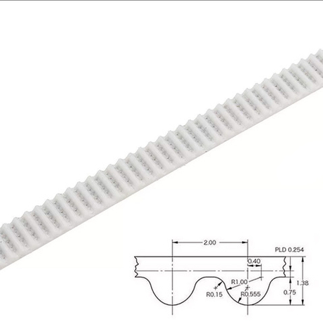 Зубчатый ремень привода GT2 6мм