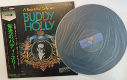 Винтажная виниловая пластинка LP Buddy Holly A Rock and Roll Collection (Japan 1973)