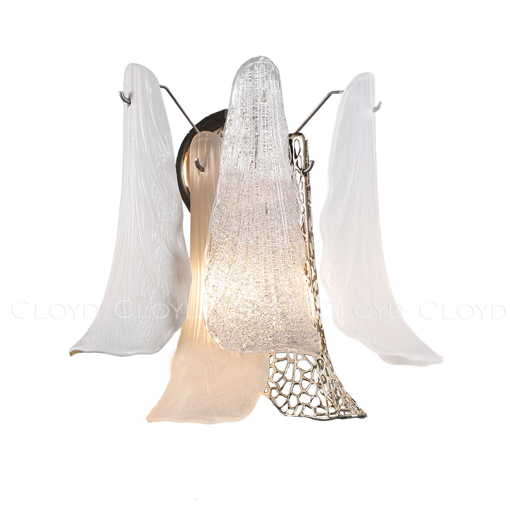 Бра Cloyd WASABI W2 / выс. 33 см - керамика - золото (арт.20406)