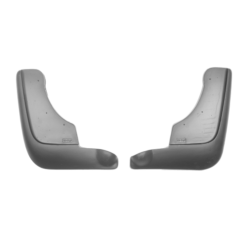 Брызговики Norplast для Nissan Terrano, передние, Черные, 2014- арт.NPL-Br-61-74F