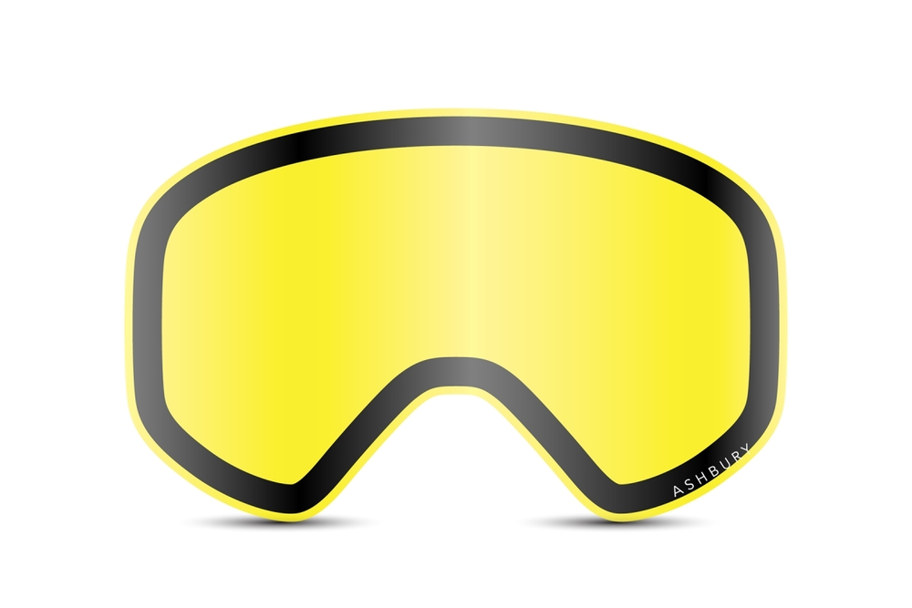Маска горнолыжная ASHBURY SONIC MERLIN (TEAL MIRROR LENS/YELLOW SPARE)