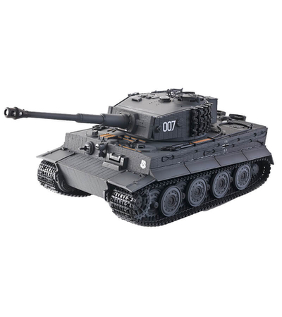 Радиоуправляемый танк Taigen 1/24 Tiger 1 (Германия, ранняя версия), для ИК боя, серый 2.4G RTR