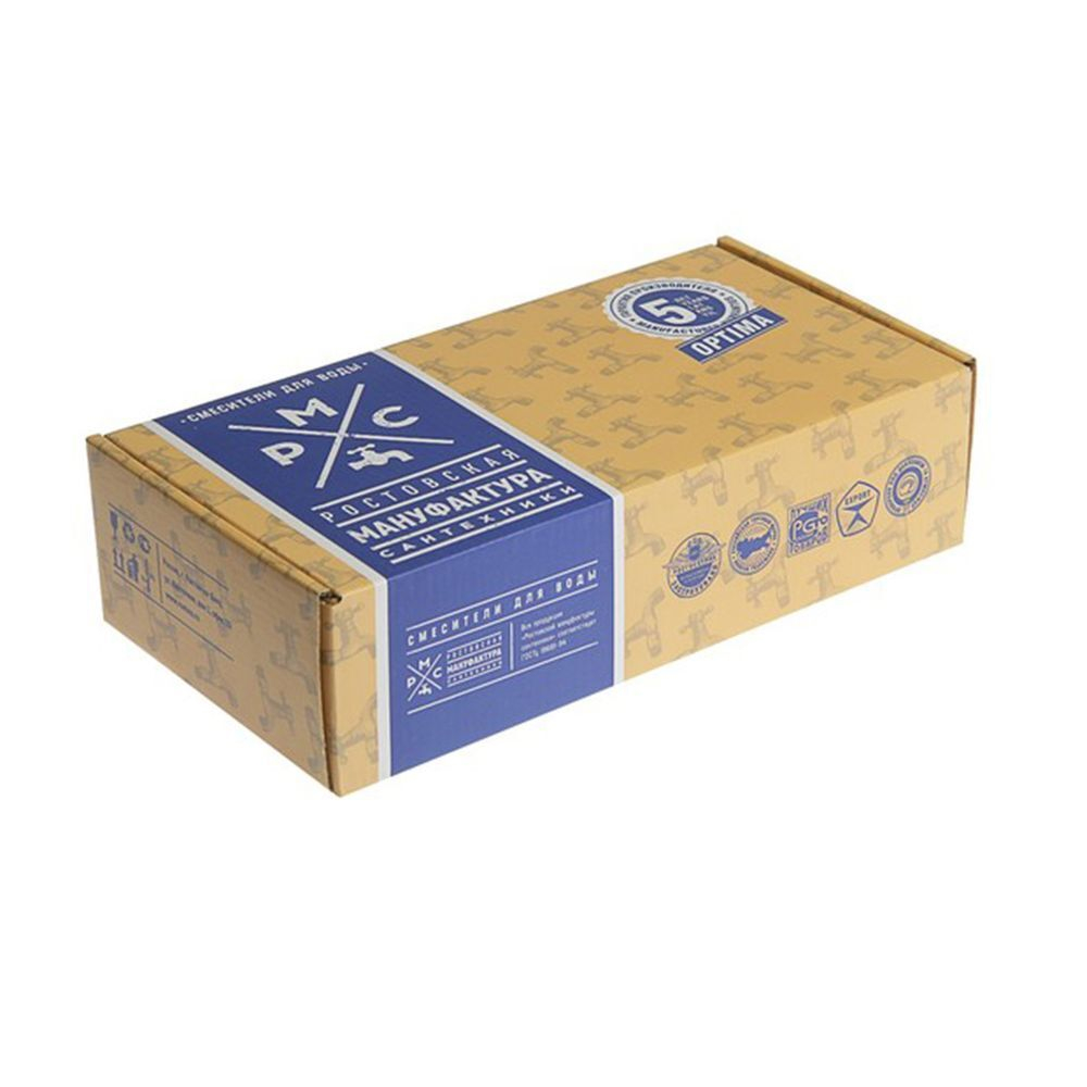 Смеситель для ванны, РМС, с картриджем, хром, SL86-006