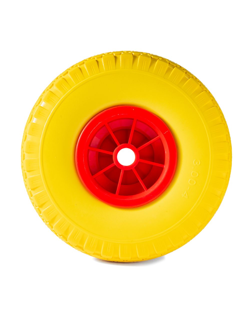 Колесо с цельнолитой полиуретановой шиной, 2шт, d 260мм, ось 20мм