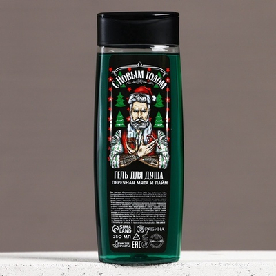 Подарочный набор для мужчин «Лучшему из лучших»: гель для душа 250 мл и мочалка для тела