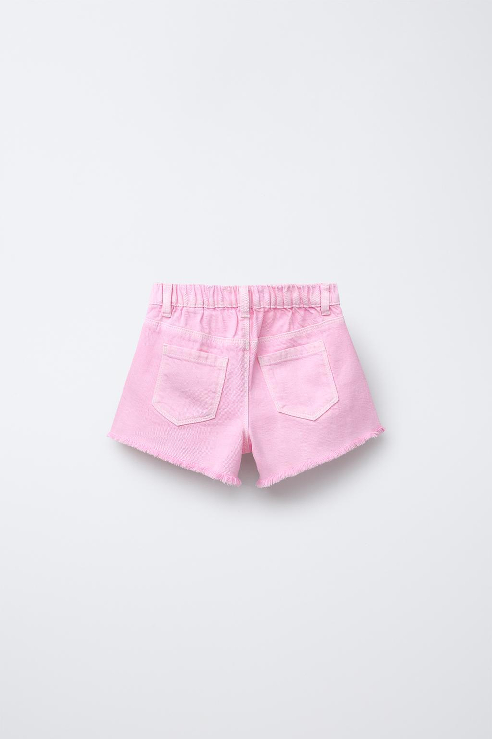 Шорты-бермуды mom fit из твила