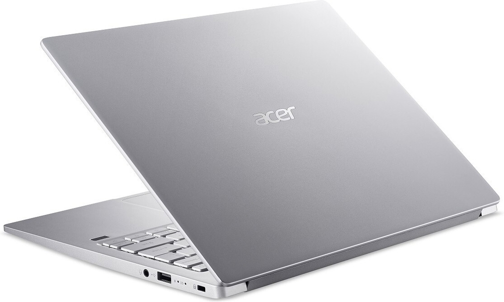 Ноутбук Acer Swift 3 SF313-52-76NZ Intel Core i7 1065G7, 1.3 GHz, 16384 Mb, 13.5; QHD 2256x1504, 512 Gb SSD, DVD нет, Intel Iris Plus Graphics, Windows 10 Professional, серебристый, NX.HQXER.003