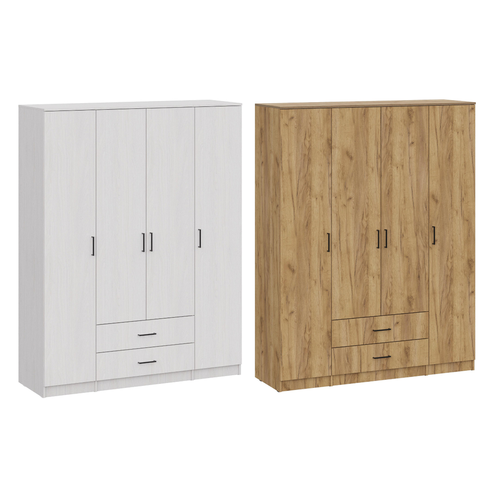 Шкаф Woodville Валетта ясень анкор светлый