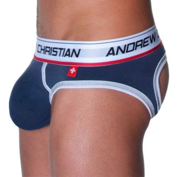 Мужские трусы джоки Andrew Christian Air Flexsoft  Show It Jockstrap Asphalt  AC33