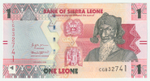 Sierra Leone, 1 Leone, 2022, UNC