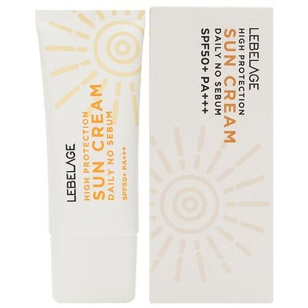 Lebelage High Protection Daily No Sebum Sun Cream SPF50+ PA+++ солнцезащитный себорегулирующий крем
