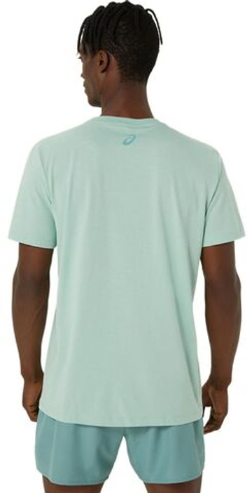Мужская теннисная футболка Asics Logo Short Sleeve T-Shirt - Мятный