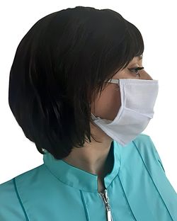 Маска марлевая многоразовая