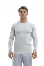 Костюм лонгслив и прямые брюки